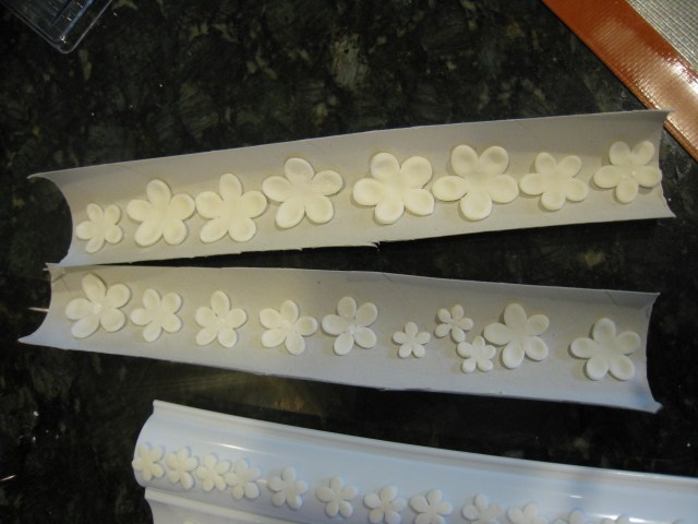 Flowers in Empty Paper Towel Holder