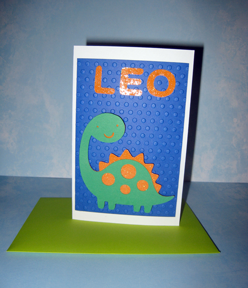 Dinosaur Card Dinosaur Card
