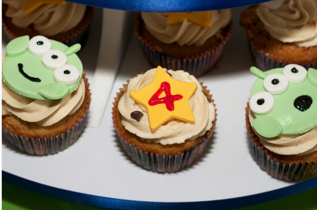 Toy Story Star Cupcake