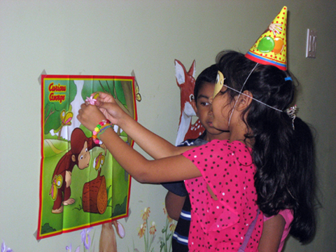 Pin The Tail Type Game