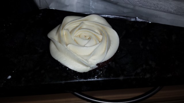 Buttercream Rose Cupcake